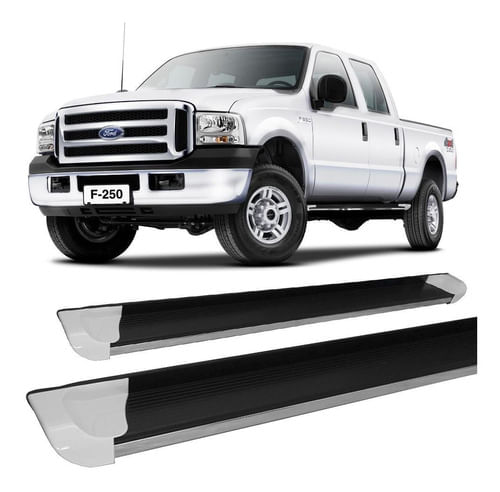 Estribo F-250 Personalizado Branco C D