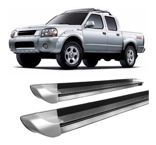 Estribo Frontier 2003 a 2007 Personalizado Prata