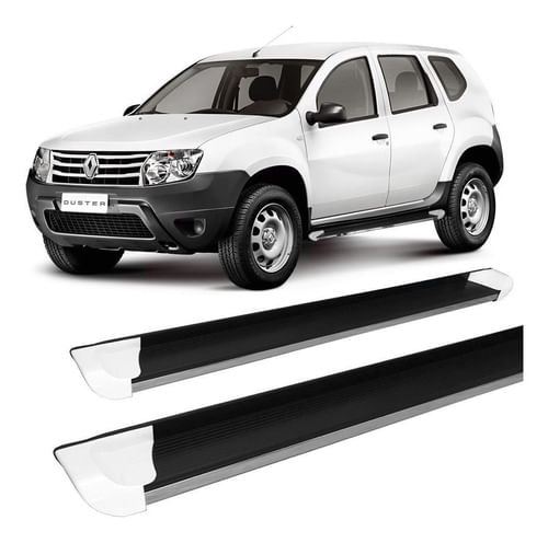 Estribo Duster Personalizado Branco