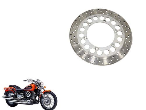 Disco Freio Dianteiro Drag Star 650 1997 2008 C/detalhe
