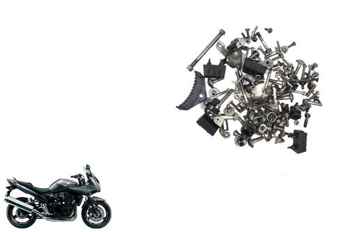 Kit Parafuso Chassis Suzuki Bandit 650 S 07-10 Usad