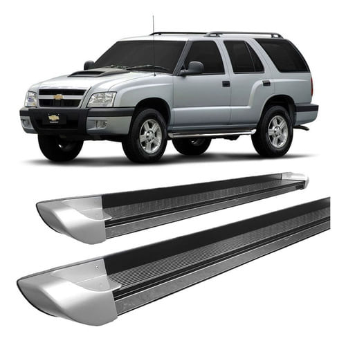 Estribo Blazer Até 2011 Personalizado Prata