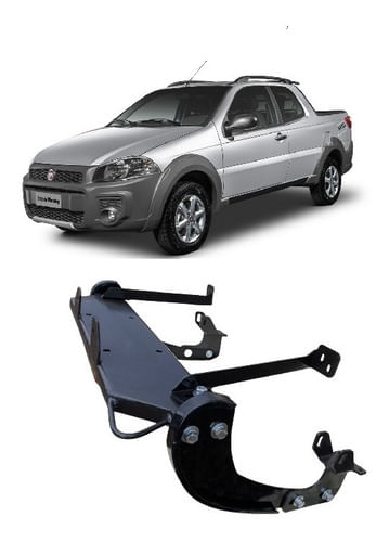 Mesa Para Guincho Fiat Strada 2014 A 2019