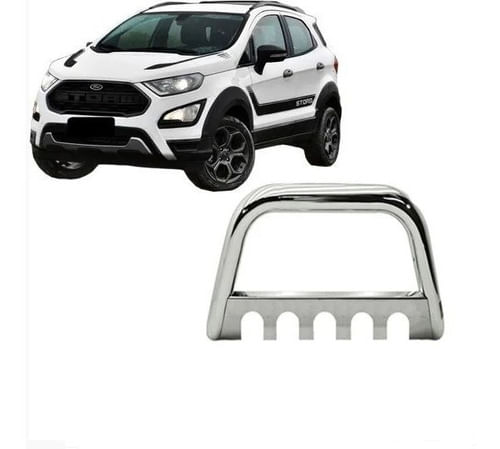 Para-choque De Impulsão Ecosport 2013 A 2017 Cromado