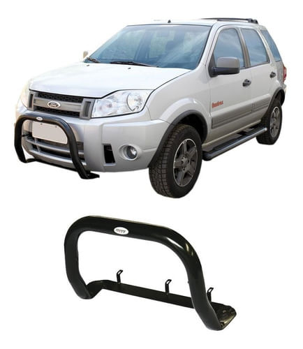 Para-choque De Impulsão Ecosport Até 2012 Preto