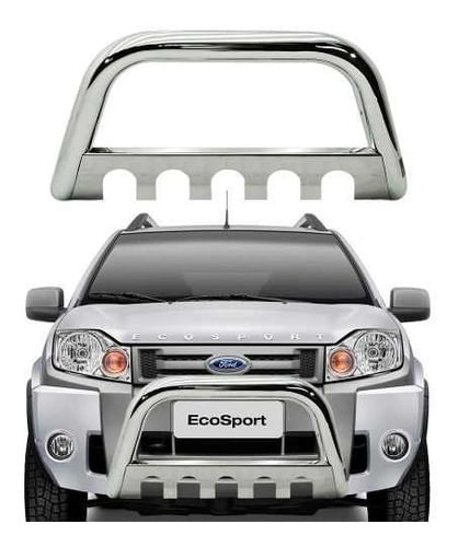 Para-choque De Impulsão Ecosport Até 2012 Cromado