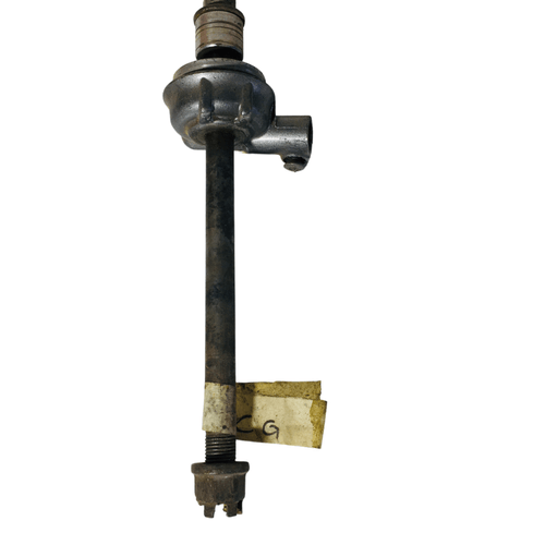 Eixo Roda Dianteira Cg 125 + Desmultiplicador Original