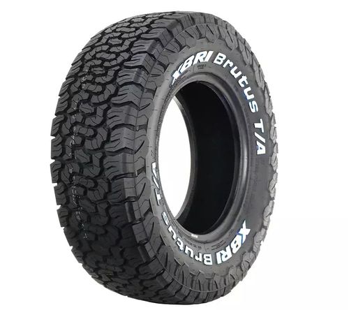 Pneu XBRI aro 16 - 265/70R16 - Brutus T/A II - 121/118S - 10PR - Letra branca