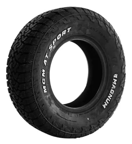 Pneu Magnum aro 19 - 255/55R19  MGM A/T Sport - 111H - Letra Branca