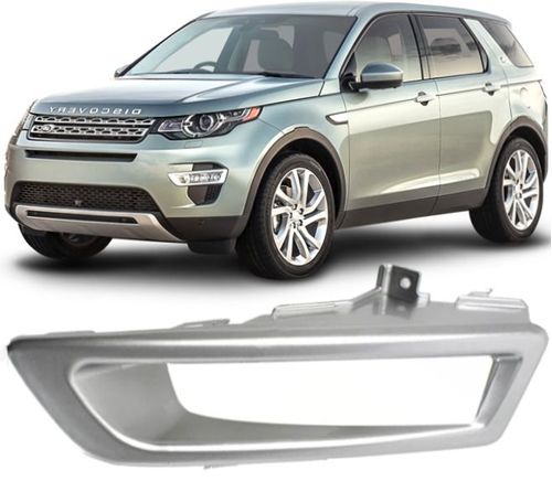 MOLDURA CINZA FAROL MILHA DISCOVERY SPORT 2015-2019 ESQUERDO