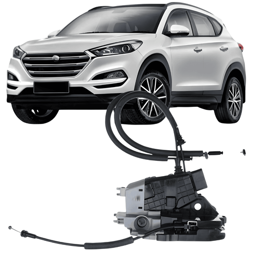Fechadura eletrica porta New Tucson 1.6 2017-2022 dianteira direita