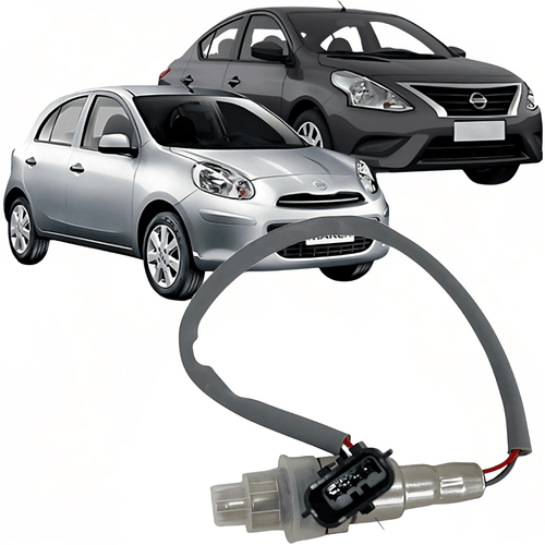 Sonda Lambda March e Versa 1.0 1.6 de 2011 À 2015 - Conector Macho