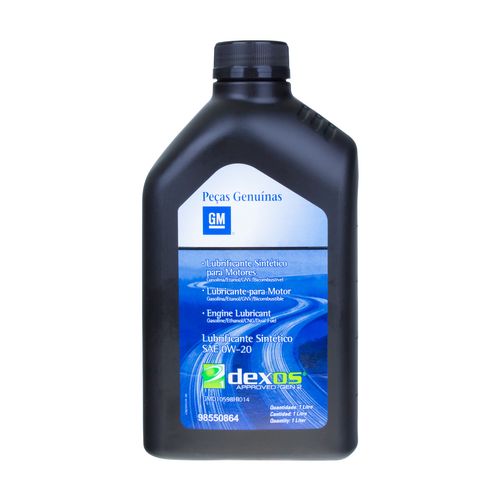Óleo de Motor GM Dexos 1 GEN 2 SAE 0W20 Sintético