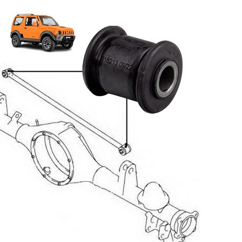 Bucha do braço tirante traseiro inferior Suzuki Jimny após 1998