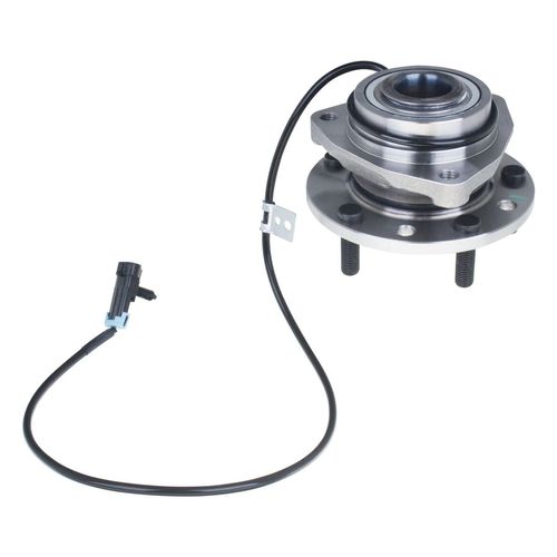 Cubo Roda Dianteiro Chevrolet S10 e Blazer 2.5 2.8 4.3 4X4 1998 A 2011 Com Rolamento ABS 5 Furos