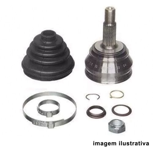 Junta Homocinética Renault Clio 2000 a 2009 - 197675 - AJH05012ABS