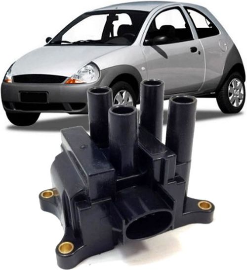 Bobina de Ignição Ford Ka Fiesta Courier Ecosport 1.0 e 1.6 até 2007