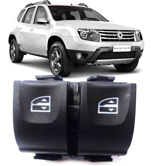 Botão Vidro Elétrico Sandero Duster Logan de 2015 À 2019