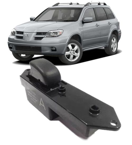 Botao Interruptor Vidro Eletrico Airtrek 2.4 16V de 2003 À 2009