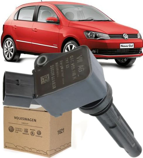 Bobina de Ignição Gol G6 Up Jetta 2.0 e Fox - 04c905110k - Original