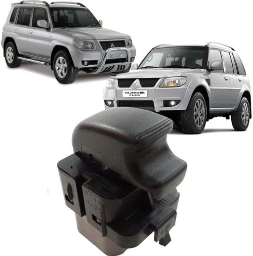 Botao Interruptor Vidro Eletrico Pajero Tr4 2.0 16V de 2002 À 2015 -  Simples Direito