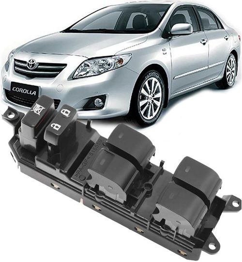 Botao Interruptor Vidro Eletrico Toyota Corolla 2009 a 2014