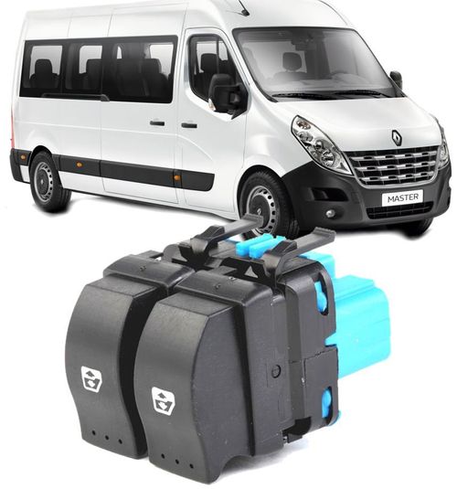 Botao Vidro Eletrico Duplo Master 2.3 16V após 2013