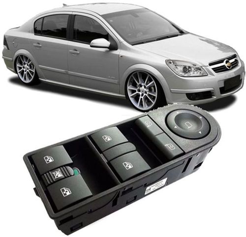 Botao Interruptor Vidro Eletrico Quadruplo e do Retrovisor Eletrico Vectra Apos 2006