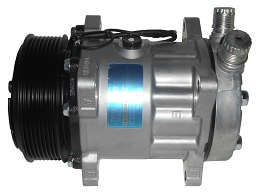 Compressor Universal Sanden 7h15 8 Orelhas 12v Polia 8pk