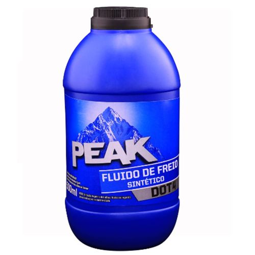Fluído Óleo de Freio Dot4 Sintético Peak 500ml
