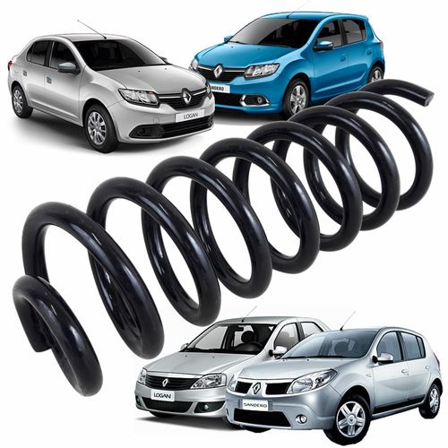 Mola Traseia Original Tigre Renault Logan e Sandero Todos 2007 até 2018 Exceto Versão Stepway (Preço Unitário)
