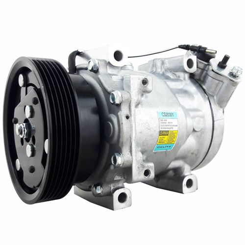 Compressor de Ar Condicionado Delphi Renault Logan Duster Sandero 1.6 16v Flex Sandero 1.0 16v Flex Clio Kangoo Megane Scenic Todos 1.6 16v Gasolina