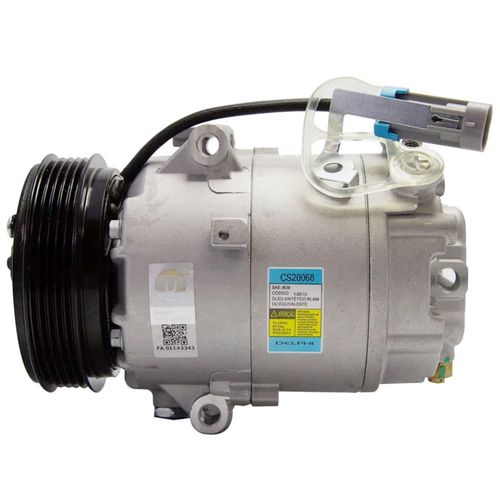 Compressor do Ar Condicionado Celta 1.0 VHC-E Flex 2010 até 2015 Prisma 1.0 / 1.4 VHC-E Flex 2010 até 2012 Fabricante Delphi