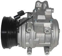 COMPRESSOR HYUNDAI TUCSON 2.0 16V / KIA SPORTAGE 2.0 2006 A 2010 4PK 12V PARAFUSO PASSANTE