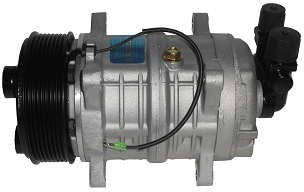 Compressor Modelo Tm16 12v 8 Orelhas Polia 8pk 119mm