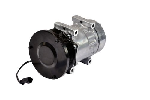 Compressor Cartepilar Se7h15 135mm 12v Poly V8