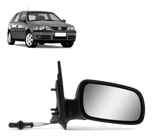 Espelho Externo Ld (c/contr) (base Ferro) / Volkswagen Gol 99- G.iii/g.iv/special 2p / Spj Eb-077 Espelho Externo Ld (c/contr) (base Ferro) / Gol 99-
