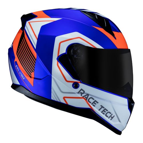 capacete Race Tech Sector Exilio Azul 62/xl