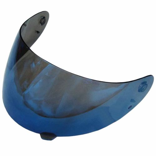 Viseira Agv K3 / K4 Street 8 Azul Iridium C/ Tratamento Anti Risco