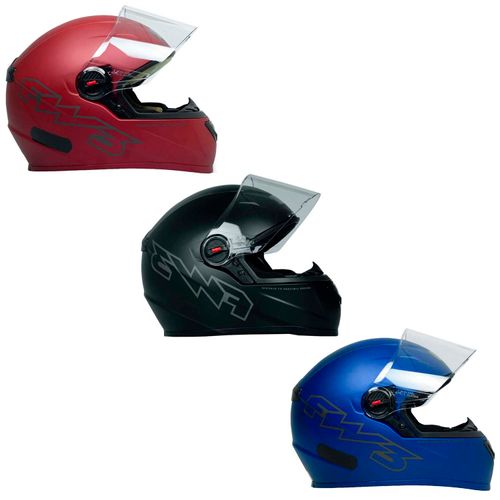Capacete Fw3 Gt Classic Fosco
