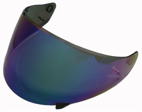 Viseira Motosky Azul, Camaleão, Cromada, Dourada, Cristal e Fume