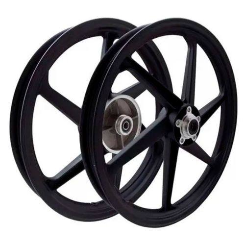 Roda 6 Palitos Scud Para Titan 125 Esd,Titan 125 Fan 2000 até 2008 Freio à Disco Par