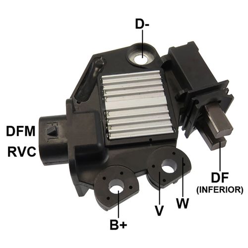 REGULADOR DE VOLTAGEM CORSA CLASSIC 2014 2015 2016 - 61530 - GA998