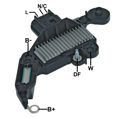 Regulador Alternador Sistema Visteon Courier 2001 2012 - 61440 - GA350