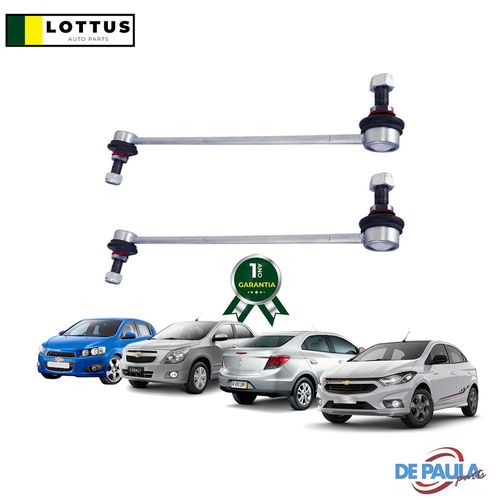 DE PAULA - DPB-806 - BIELETA CHEVROLET NOVO PRISMA, 2013/2014 CHEVROLET ONIX, 2012/2014 CHEVROLET SPIN, 2012/2014 ...