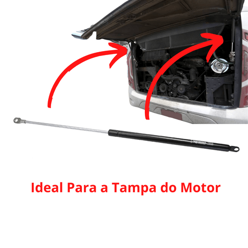 Amortecedor Tampa Motor/bagageiro Ônibus Mascarello 49KGF