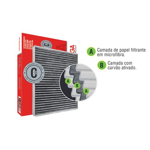 FIltro Ar Condicionado FOCUS 2014/2020  - 51088 - AKX3594F