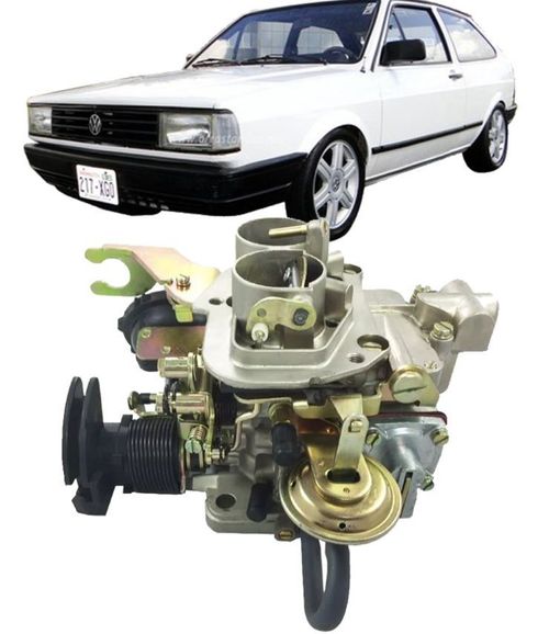 Carburador Gol Voyage Ap 1.6 à Alcool Mini Progressivo C/ Avanço de 1984 à 1988