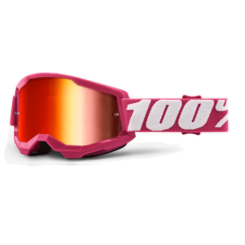 Óculos 100% Strata 2 Fletcher Lente Espelhada - Rosa