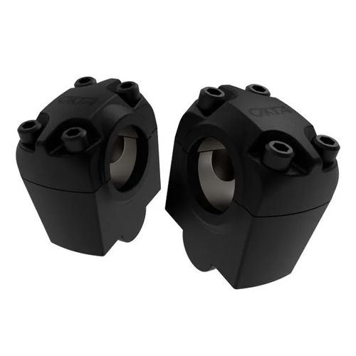 Adaptador de Guidão Okta Elegance Mesa 22mm Guidão 28,5mm - Preto